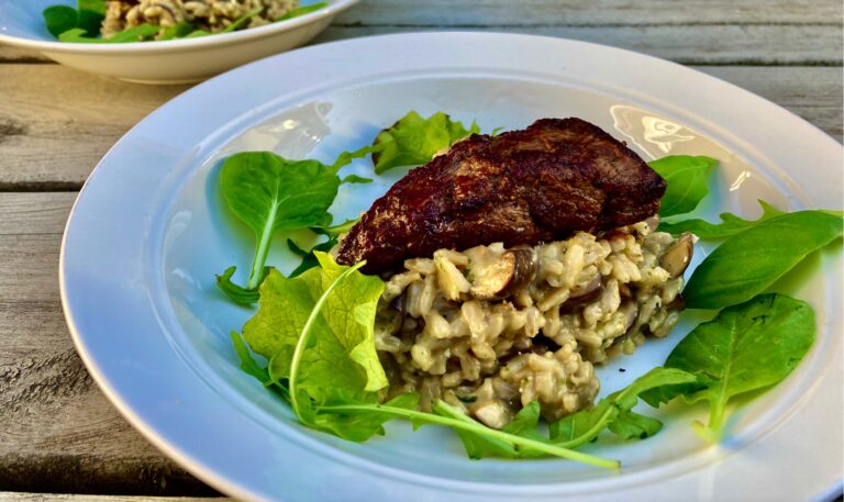 Italiensk risotto blir havreotto